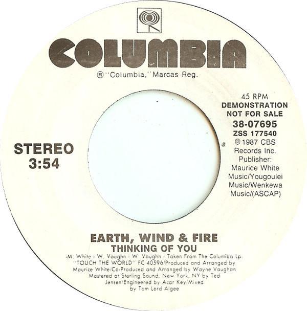 Earth, Wind & Fire - Thinking Of You