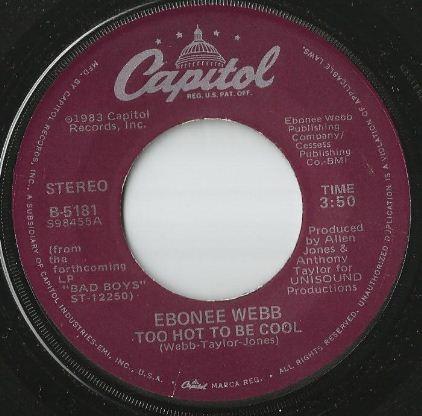 Ebonee Webb - Too Hot To Be Cool