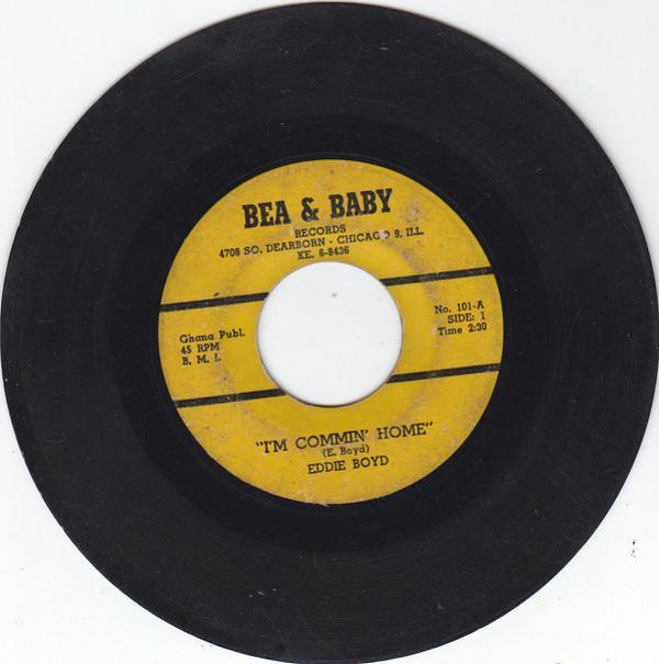 Eddie Boyd - I'm Commin' Home
