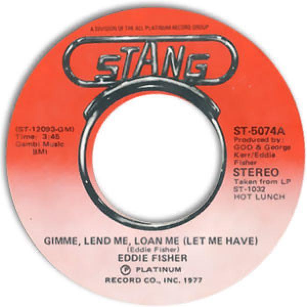 Eddie Fisher (2) - Gimme, Lend Me, Loan Me (Let Me Have)