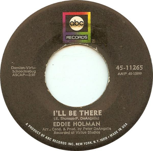 Eddie Holman - I'll Be There
