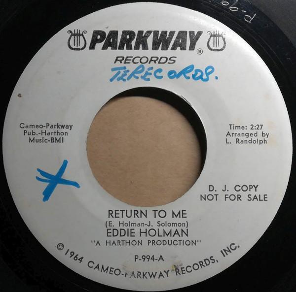 Eddie Holman - Return To Me