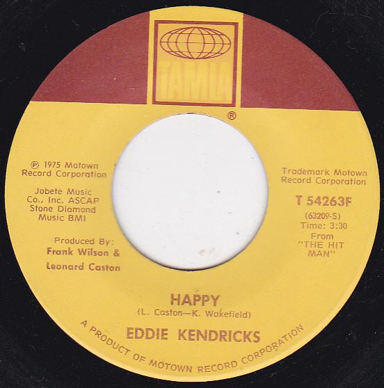 Eddie Kendricks - Happy / Deep And Quiet Love