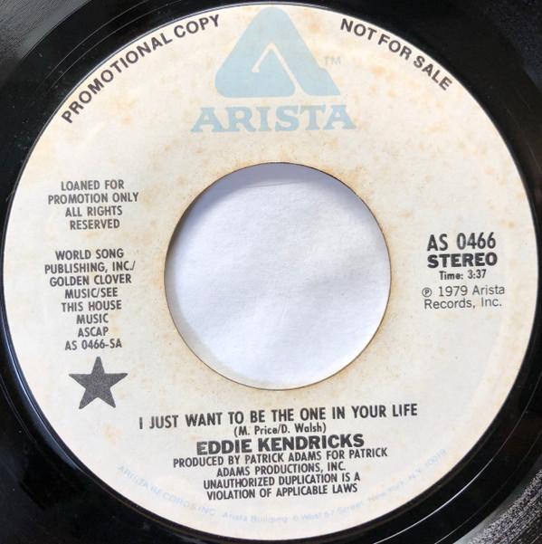 Eddie Kendricks - I Just Want To Be The One In Your Life