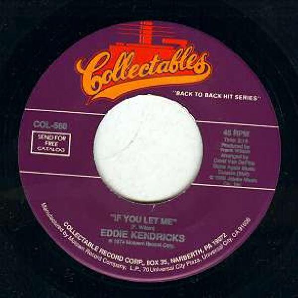 Eddie Kendricks - If You Let Me / Eddie's Love