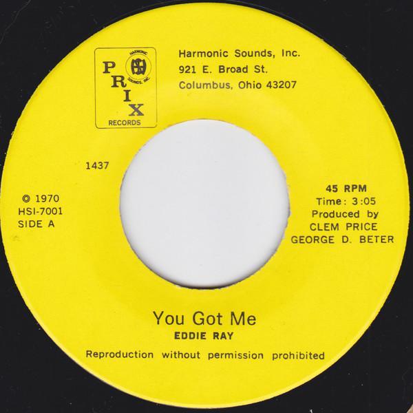 Eddie Ray (7) - You Got Me / Glad I Found You