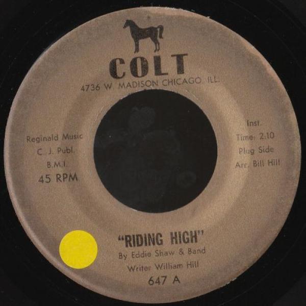 Eddie Shaw & Band - Riding High / Blues For The West Side