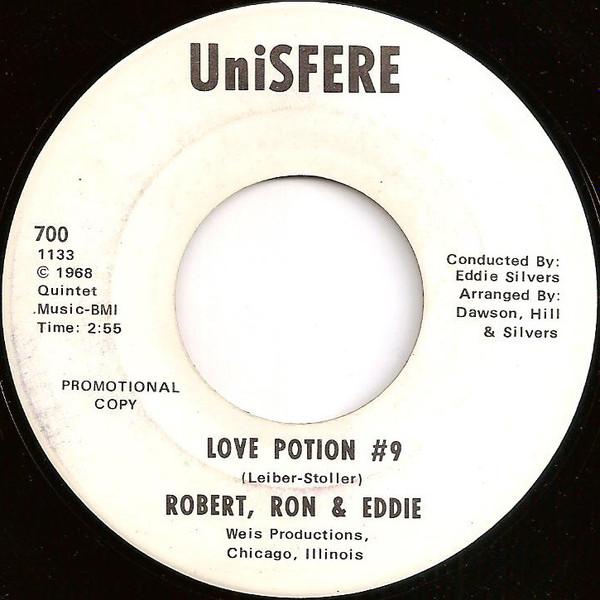 Eddie Silvers, Robert Hill (12), Ron Dawson (3) - Love Potion #9