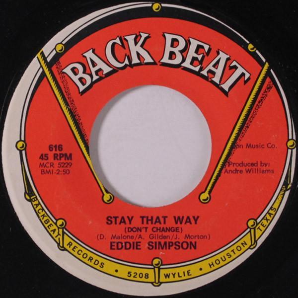 Eddie Simpson - Stay That Way