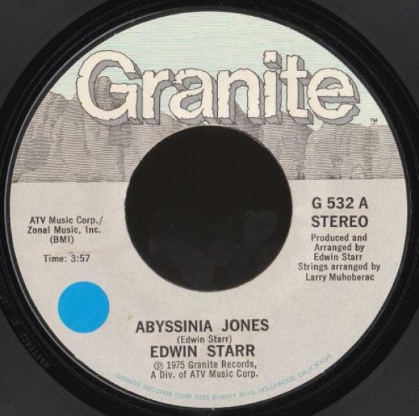 Edwin Starr - Abyssinia Jones / Beginning