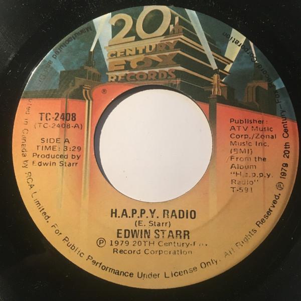 Edwin Starr - H.A.P.P.Y. Radio / My Friend