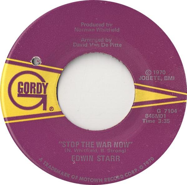 Edwin Starr - Stop The War Now