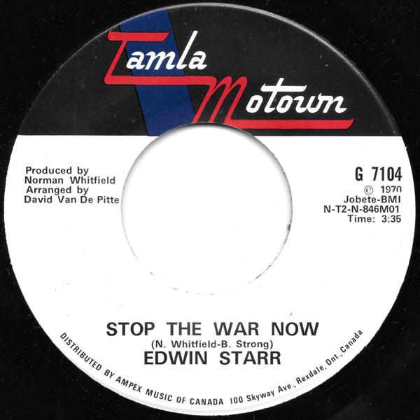 Edwin Starr - Stop The War Now