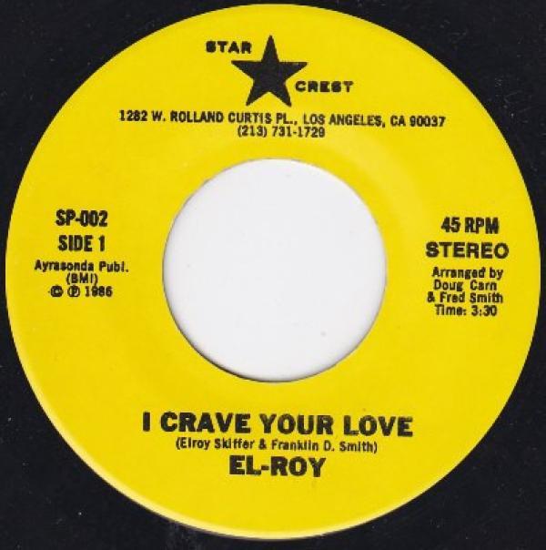 El Roy - I Crave Your Love / For Every Action There's A Reaction