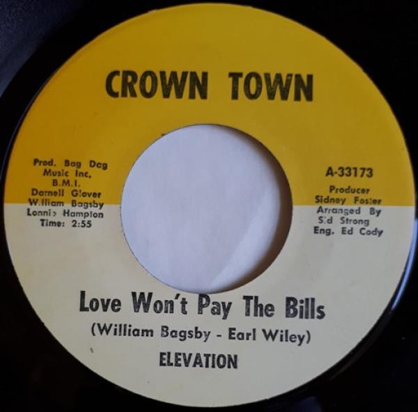 Elevation (16) - Love Won't Pay The Bills