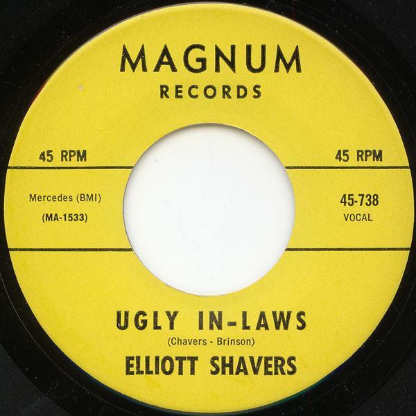 Elliott Shavers - Ugly In-Laws / Soulin' Back
