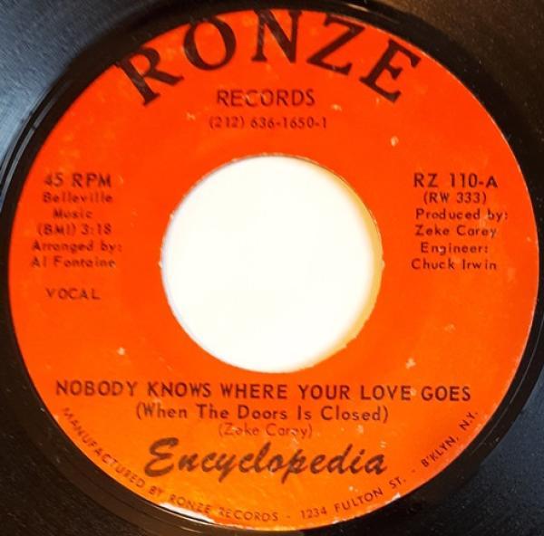 Encyclopedia (3) - Nobody Knows Where Your Love Goes