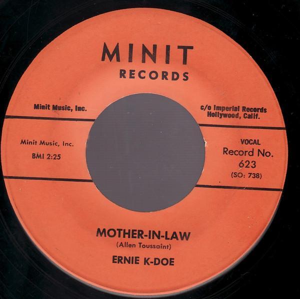 Ernie K-Doe - Mother-In-Law / Wanted, $10,000.00 Reward
