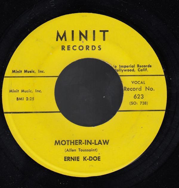 Ernie K-Doe - Mother-In-Law / Wanted, $10,000.00 Reward