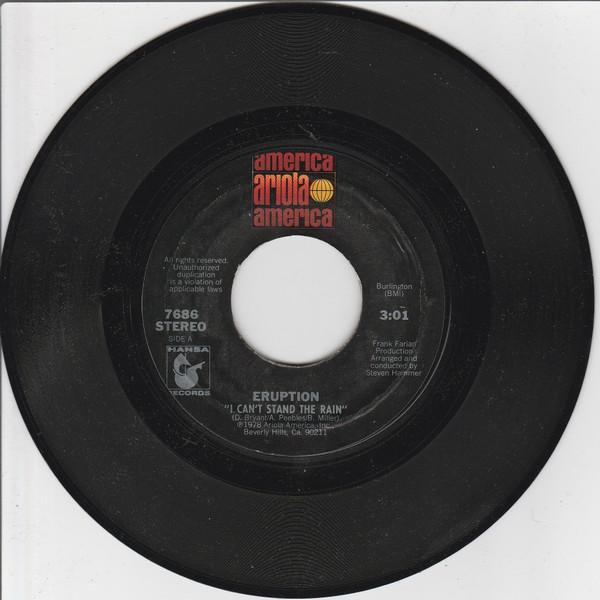 Eruption (4) - I Can't Stand The Rain