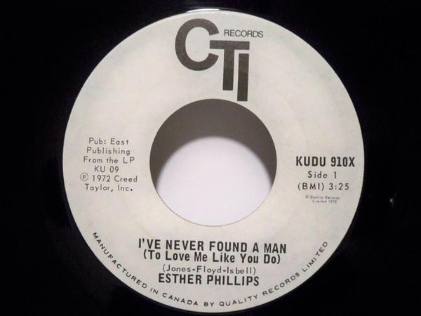 Esther Phillips - I've Never Found A Man (To Love Me Like You Do) / Cherry Red