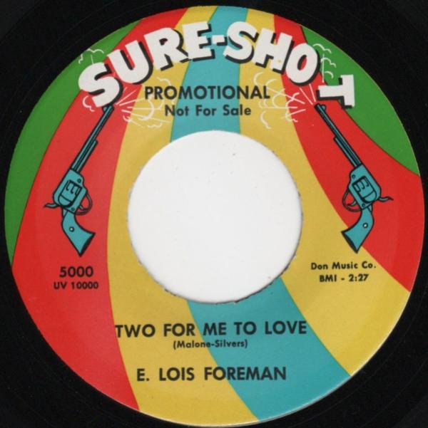 Ethel Foreman - Two For Me To Love