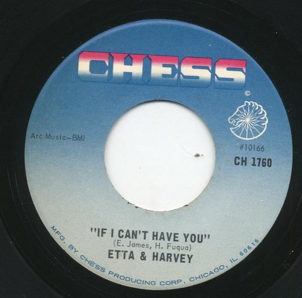 Etta & Harvey - If I Can't Have You / My Heart Cries