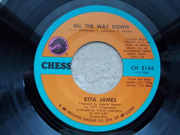Etta James - All The Way Down / Lay Back Daddy