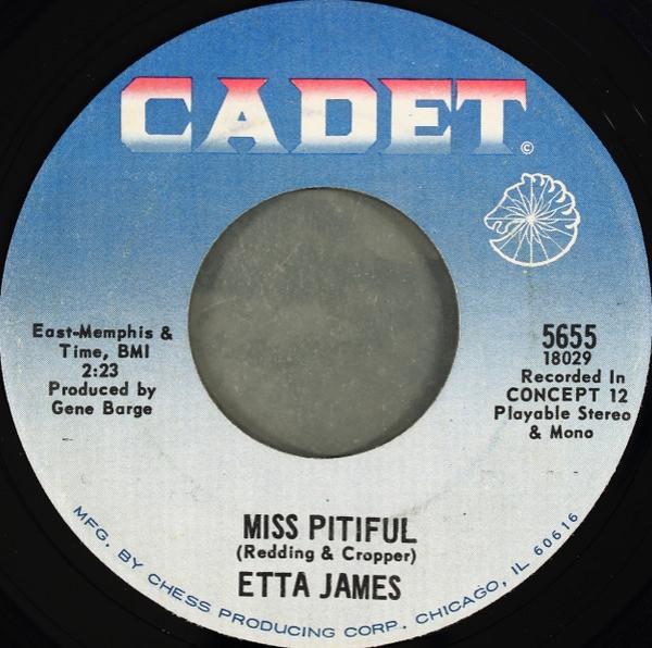 Etta James - Miss Pitiful / Bobby Is His Name