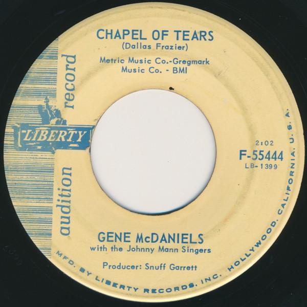 Eugene McDaniels, The Johnny Mann Singers - Chapel Of Tears / Funny