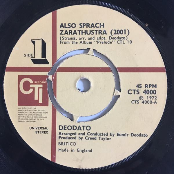 Eumir Deodato - Also Sprach Zarathustra (2001) / Spirit Of Summer
