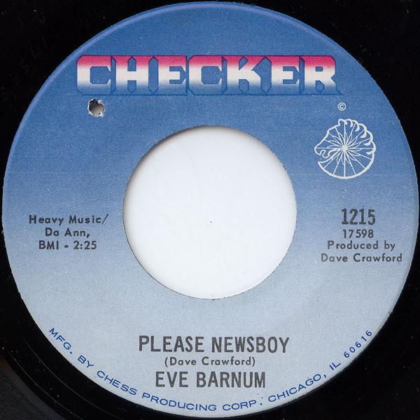 Eve Barnum - Please Newsboy / We Go Together