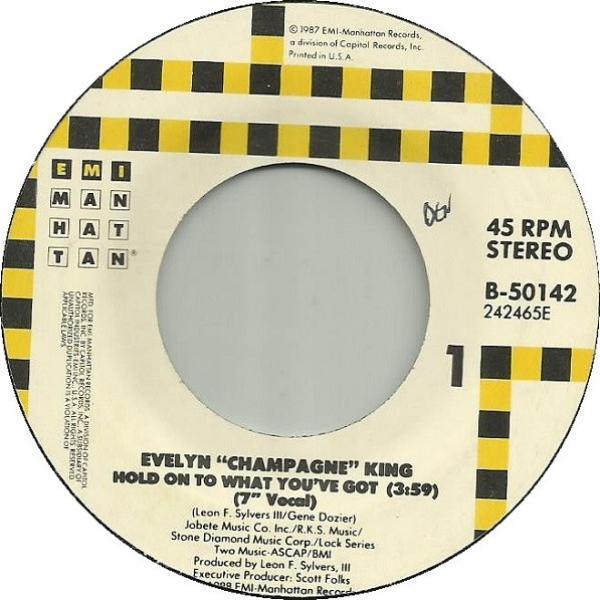 Evelyn King - Hold On To What You've Got