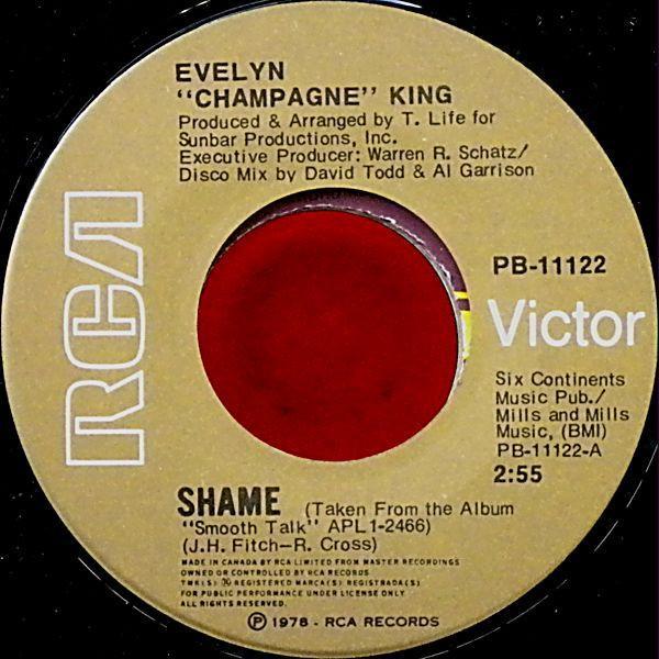 Evelyn King - Shame / Dancin', Dancin', Dancin'