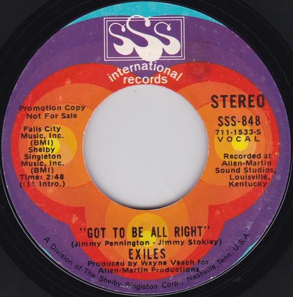 Exile (7) - Got To Be All Right