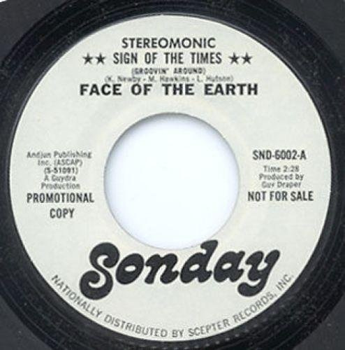 Face Of The Earth - Sign Of The Times / So The Saying Goes