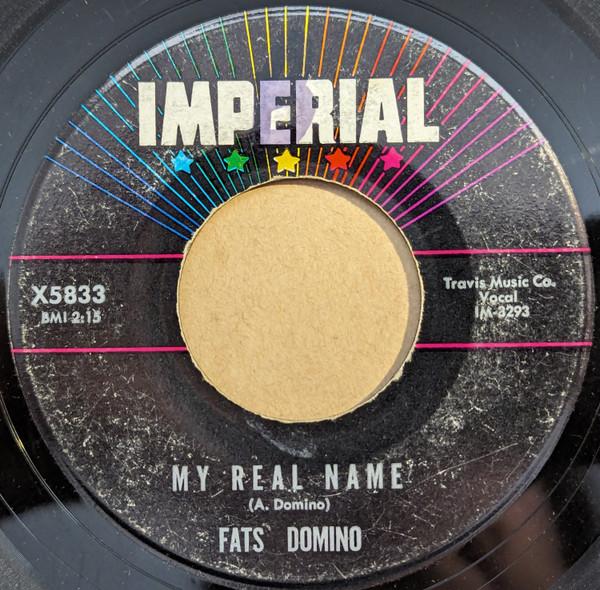 Fats Domino - My Real Name / My Heart Is Bleeding
