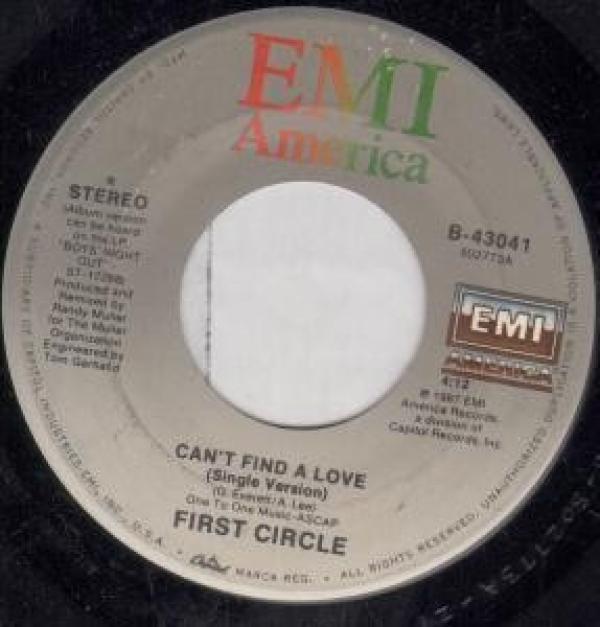 First Circle - Can't Find A Love