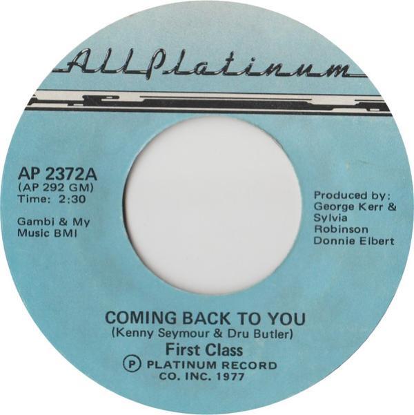 First Class (5) - Coming Back To You