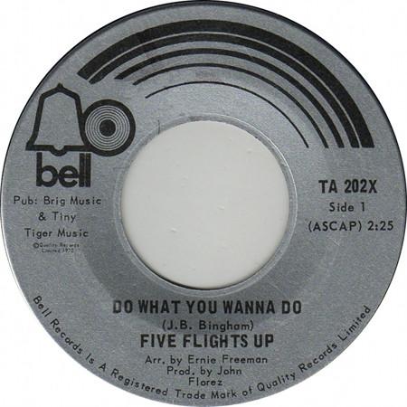 Five Flights Up - Do What You Wanna Do / Black Cat