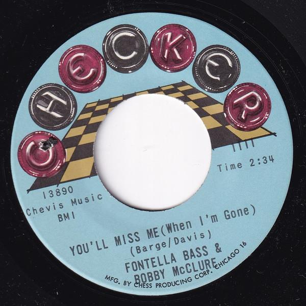 Fontella Bass, Bobby McClure - You'll Miss Me (When I'm Gone) / Don't Jump