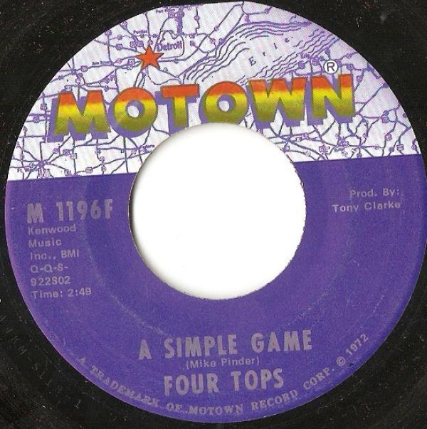Four Tops - A Simple Game / L.A. (My Town)