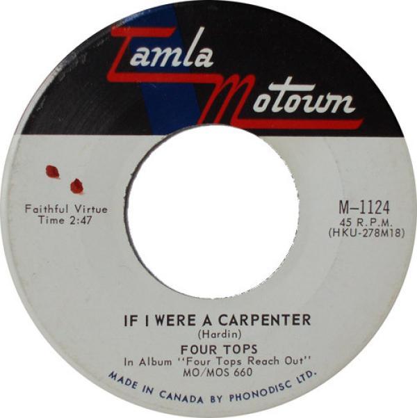 Four Tops - If I Were A Carpenter / Wonderful Baby