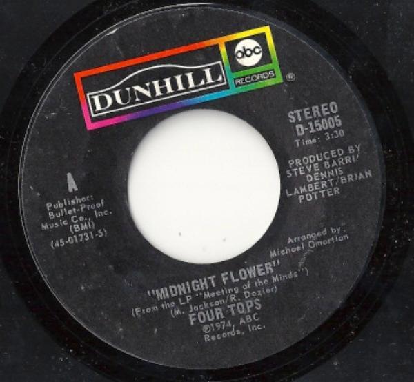 Four Tops - Midnight Flower / All My Love