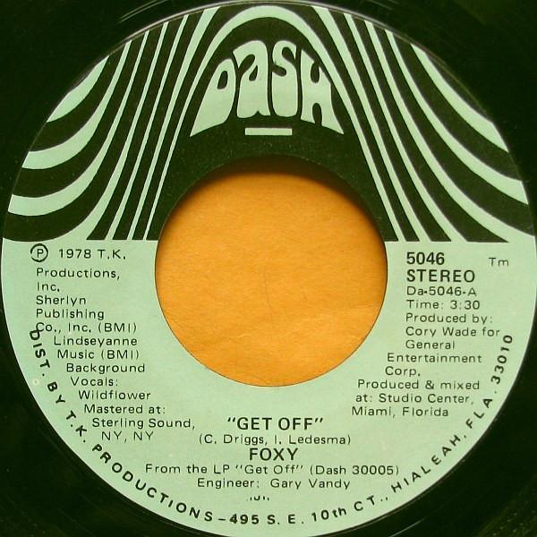 Foxy - Get Off / You Make Me Hot