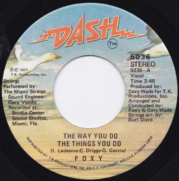 Foxy - The Way You Do The Things You Do