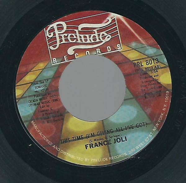 France Joli - This Time (I'm Giving All I've Got)