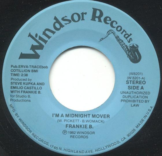 Frankie B. - I'm A Midnight Mover / I Got To Be Frank