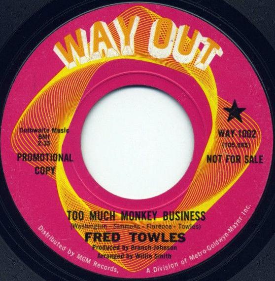 Fred Towles - Too Much Monkey Business