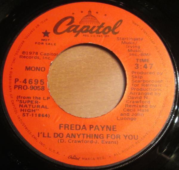 Freda Payne - I'll Do Anything For You